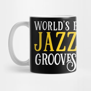 Jazz Theme With Bass Player Mug